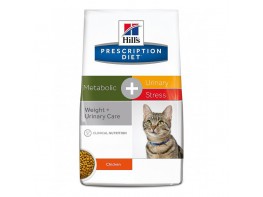 Imagen del producto Hills diet metbo.plus urin.stres cat 4kg