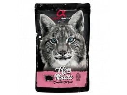 Imagen del producto Alpha spirit gato pouch mousse jamon 24 x 85 gr