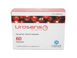 Imagen del producto UROSENS PAC 120 MG. 60 CAPSULAS