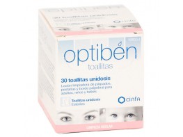 Imagen del producto OPTIBEN TOALLITAS OCULARES 30 UDS