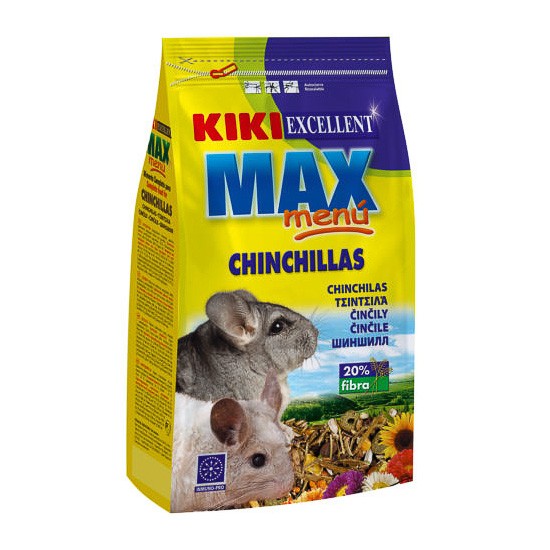 Kiki max menu chinchillas 800 g