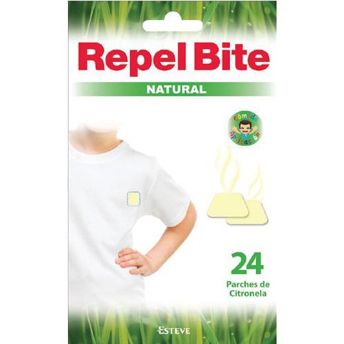 Repel Bite Parches repelentes de mosquitos 24 unidades