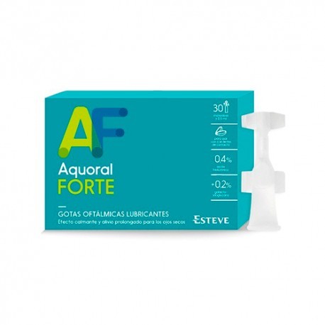 Aquoral Forte Lubricante Ocular Solución Monodosis